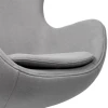 Кресло EGG CHAIR светло-серый кашемир (изображение №6)