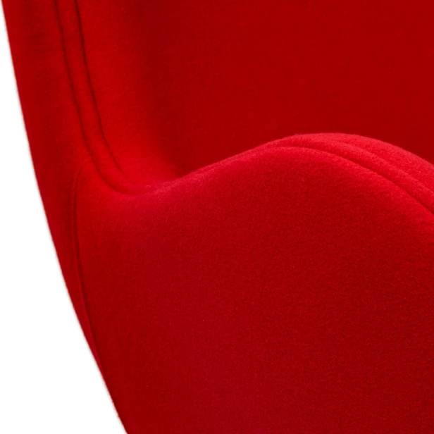 Кресло EGG CHAIR красный кашемир (изображение №6)