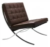 Кресло BARCELONA CHAIR коричневый (изображение №1)