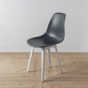 Второе фото. DERSTUHL Комплект стульев пластиковых 4 шт Plast White Eames
