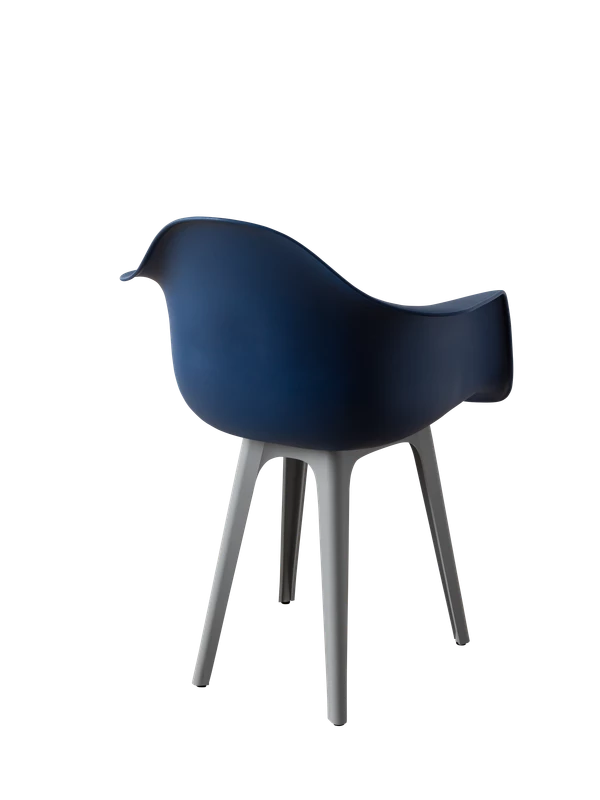 DERSTUHL Стул-кресло из пластика Plast Grey Eames (изображение №5)