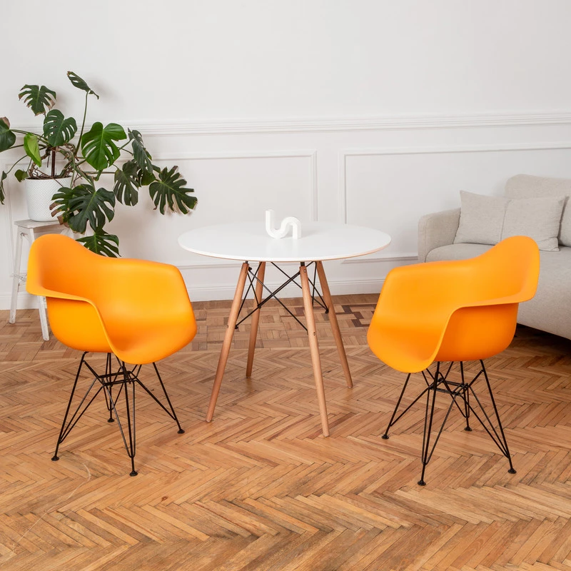 DERSTUHL Стул-кресло из пластика Black Eames (изображение №2)