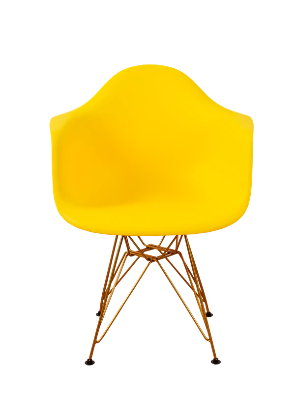 DERSTUHL Комплект стульев пластиковых 2 шт Gold Eames (изображение №3)