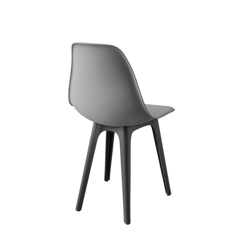 DERSTUHL Стул пластиковый Plast Dark Grey Eames (изображение №5)