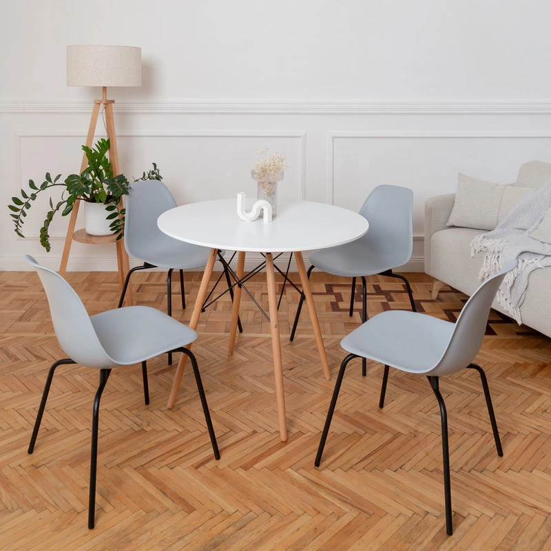 DERSTUHL Стул пластиковый Elegant Black Eames (изображение №2)