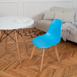 Второе фото. DERSTUHL Комплект стульев пластиковых 2 шт Grand Wood Eames