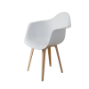DERSTUHL Комплект стульев пластиковых 2 шт Plast Beige Eames