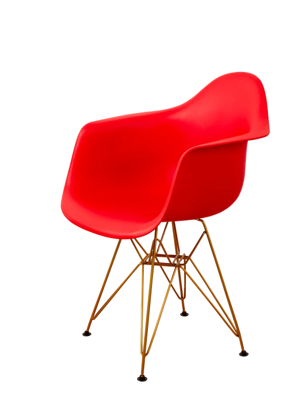 DERSTUHL Комплект стульев пластиковых 2 шт Gold Eames (изображение №1)