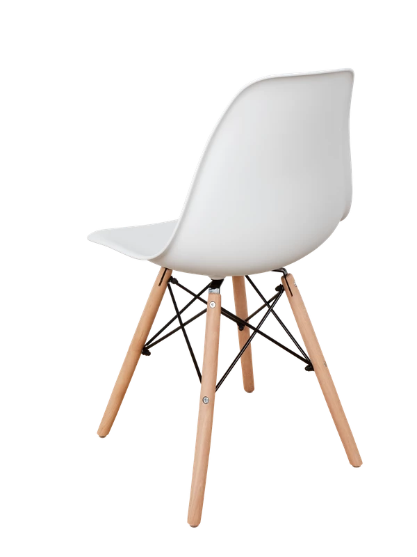 DERSTUHL Комплект стульев пластиковых 4 шт Wood Eames (изображение №5)