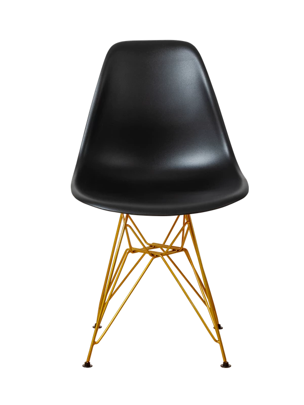 DERSTUHL Комплект стульев пластиковых 2 шт Gold Eames (изображение №3)