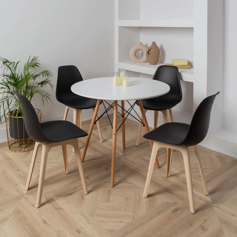 DERSTUHL Стул пластиковый Plast Beige Eames (изображение №2)