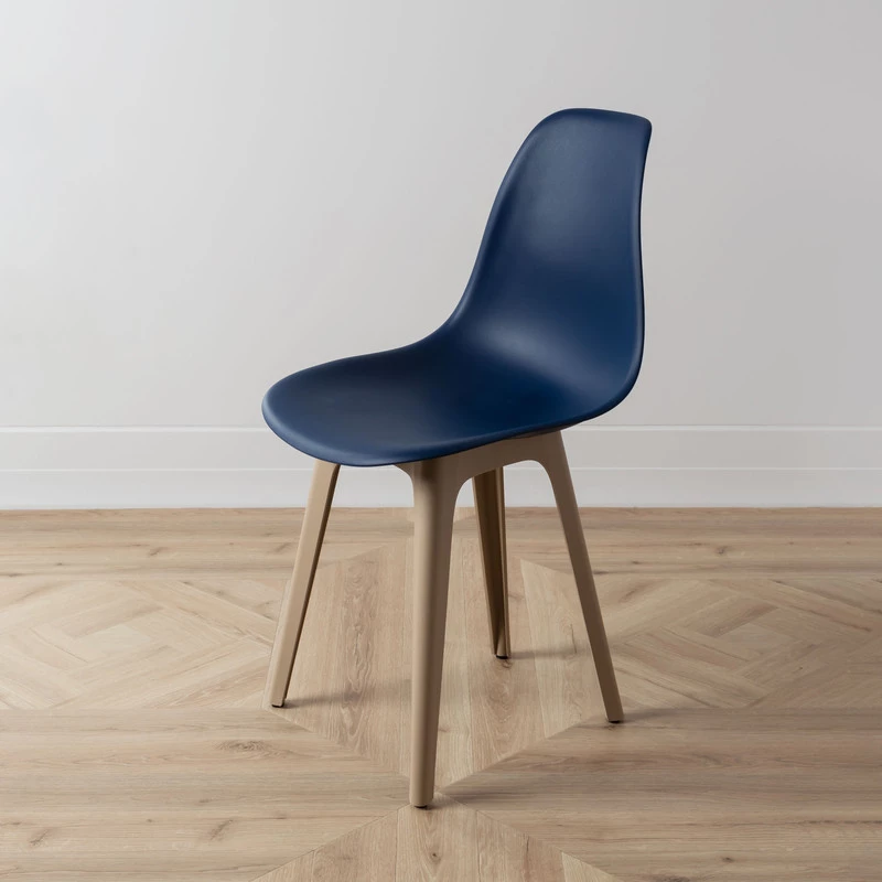 DERSTUHL Комплект стульев пластиковых 4 шт Plast Dark Beige Eames (изображение №6)