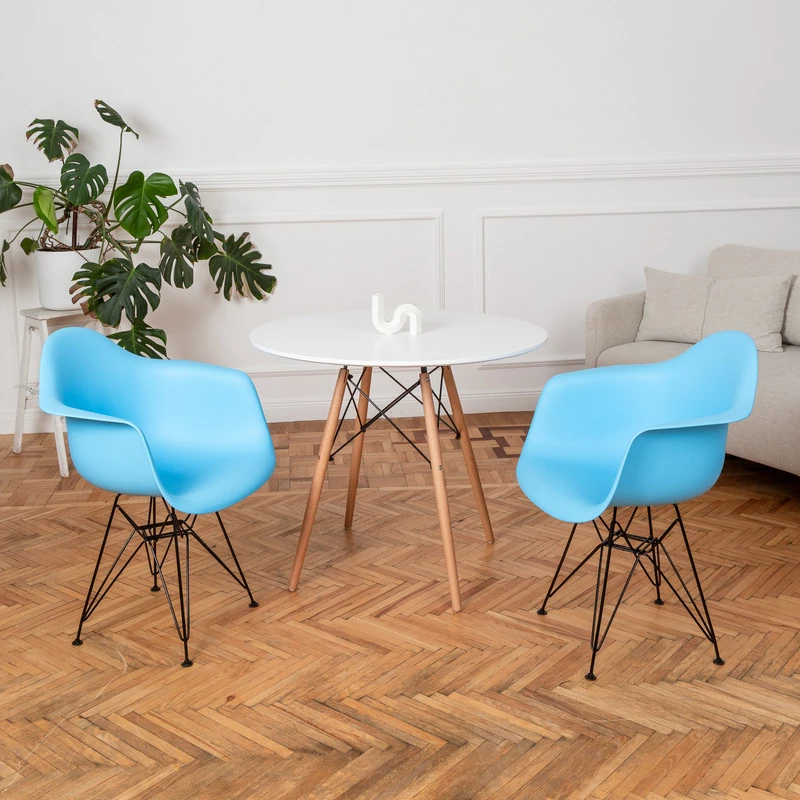 DERSTUHL Стул-кресло из пластика Black Eames (изображение №2)