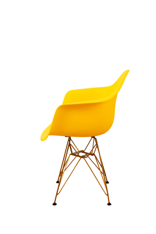DERSTUHL Комплект стульев пластиковых 2 шт Gold Eames (изображение №4)