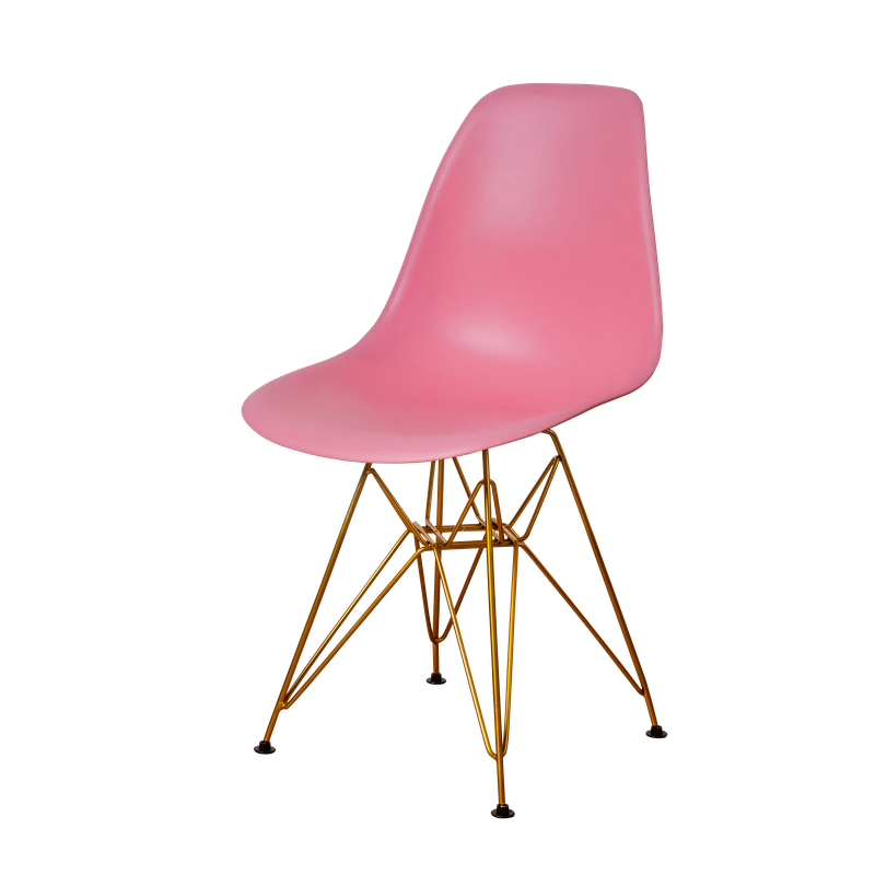 DERSTUHL Комплект стульев пластиковых 2 шт Gold Eames