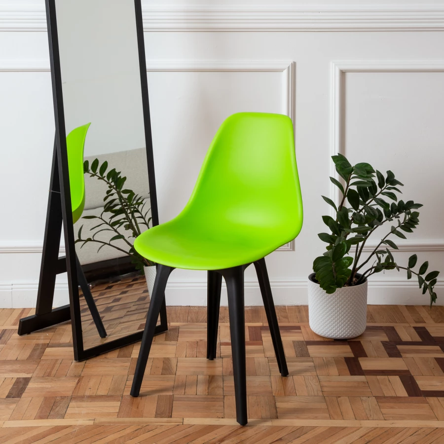 DERSTUHL Комплект стульев пластиковых 4 шт Plast Eames (изображение №6)