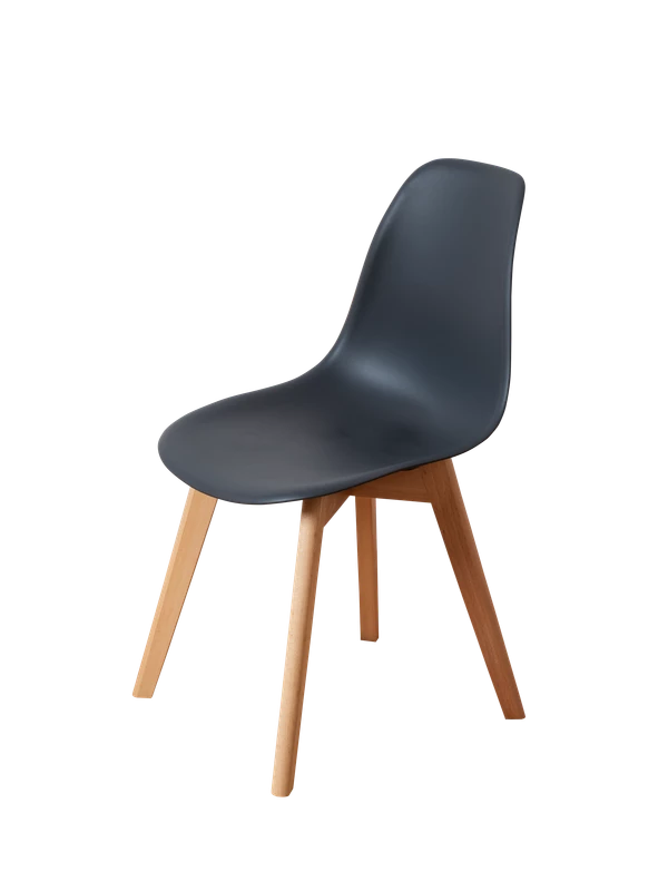 DERSTUHL Комплект стульев пластиковых 2 шт Grand Wood Eames (изображение №1)