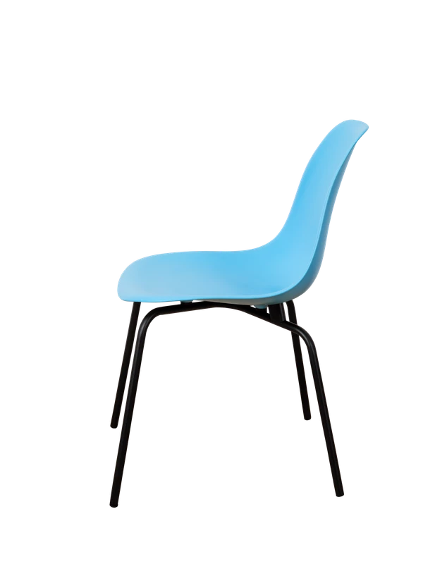 DERSTUHL Комплект стульев пластиковых 2 шт Elegant Black Eames (изображение №4)