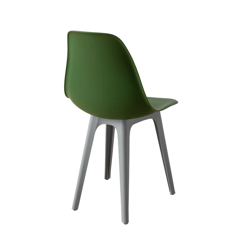 DERSTUHL Комплект стульев пластиковых 4 шт Plast Grey Eames (изображение №5)