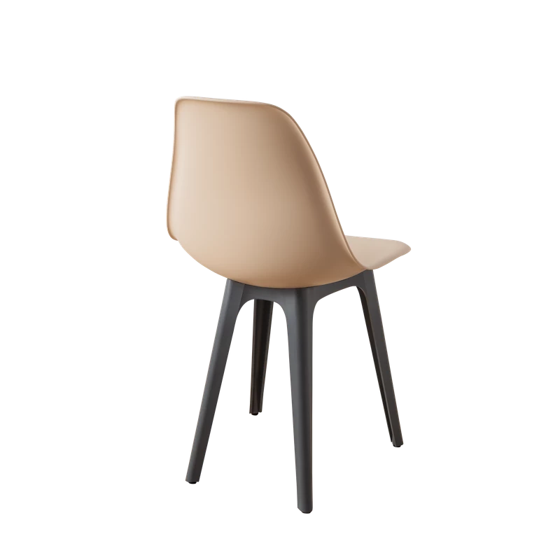 DERSTUHL Комплект стульев пластиковых 4 шт Plast Dark Grey Eames (изображение №5)