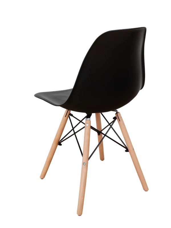 DERSTUHL Комплект стульев пластиковых 4 шт Wood Eames (изображение №5)
