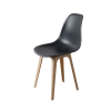 DERSTUHL Комплект стульев пластиковых 2 шт Plast Beige Eames