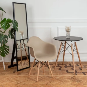 Второе фото. DERSTUHL Стул-кресло из пластика Wood Eames