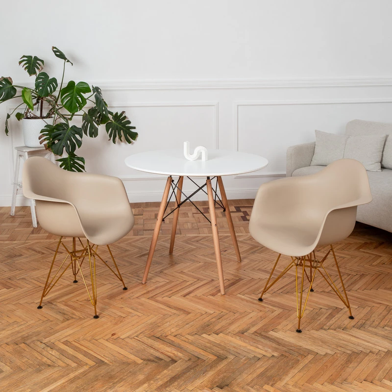 DERSTUHL Стул-кресло из пластика Gold Eames (изображение №2)