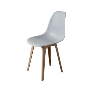 DERSTUHL Стул пластиковый Plast Dark Beige Eames