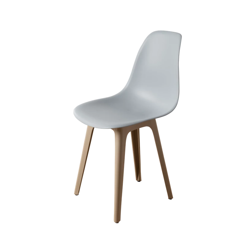 DERSTUHL Стул пластиковый Plast Dark Beige Eames (изображение №1)