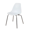 DERSTUHL Комплект стульев пластиковых 2 шт Elegant Chrom Eames