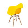 DERSTUHL Комплект стульев пластиковых 2 шт Wood Eames