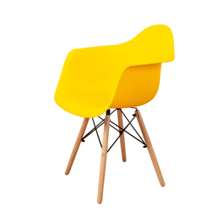 DERSTUHL Стул-кресло из пластика Wood Eames