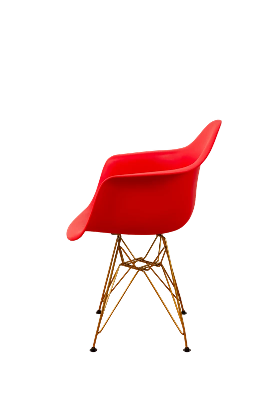 DERSTUHL Комплект стульев пластиковых 2 шт Gold Eames (изображение №4)