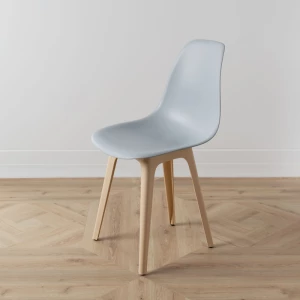 Второе фото. DERSTUHL Стул пластиковый Plast Beige Eames