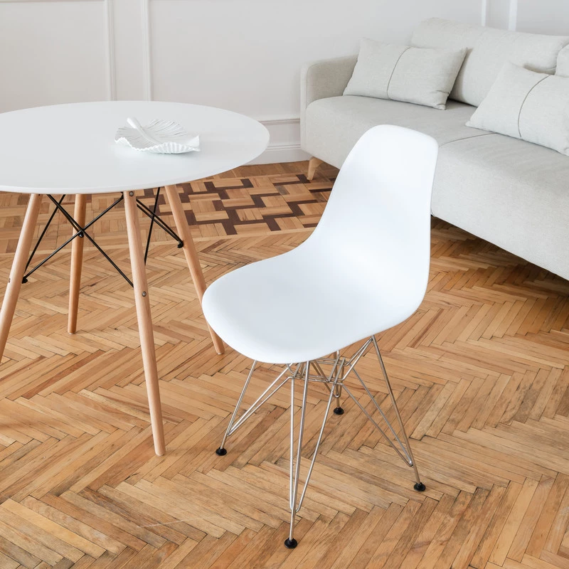 DERSTUHL Комплект стульев пластиковых 2 шт Chrom Eames (изображение №6)
