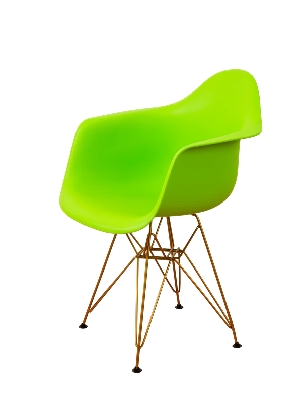 DERSTUHL Комплект стульев пластиковых 2 шт Gold Eames (изображение №1)