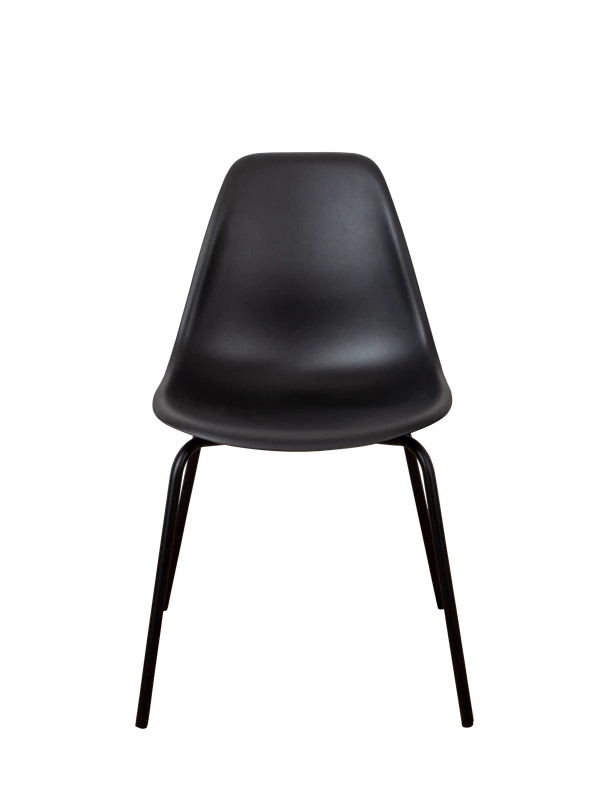 DERSTUHL Комплект стульев пластиковых 2 шт Elegant Black Eames (изображение №3)