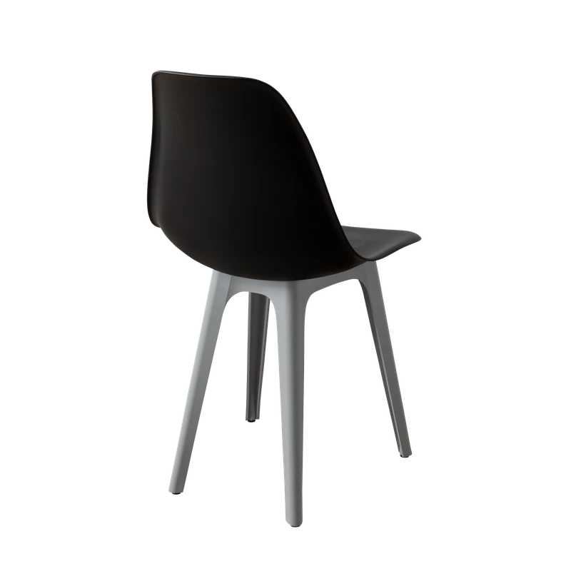 DERSTUHL Комплект стульев пластиковых 4 шт Plast Grey Eames (изображение №5)