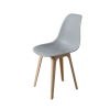 DERSTUHL Комплект стульев пластиковых 2 шт Plast Beige Eames