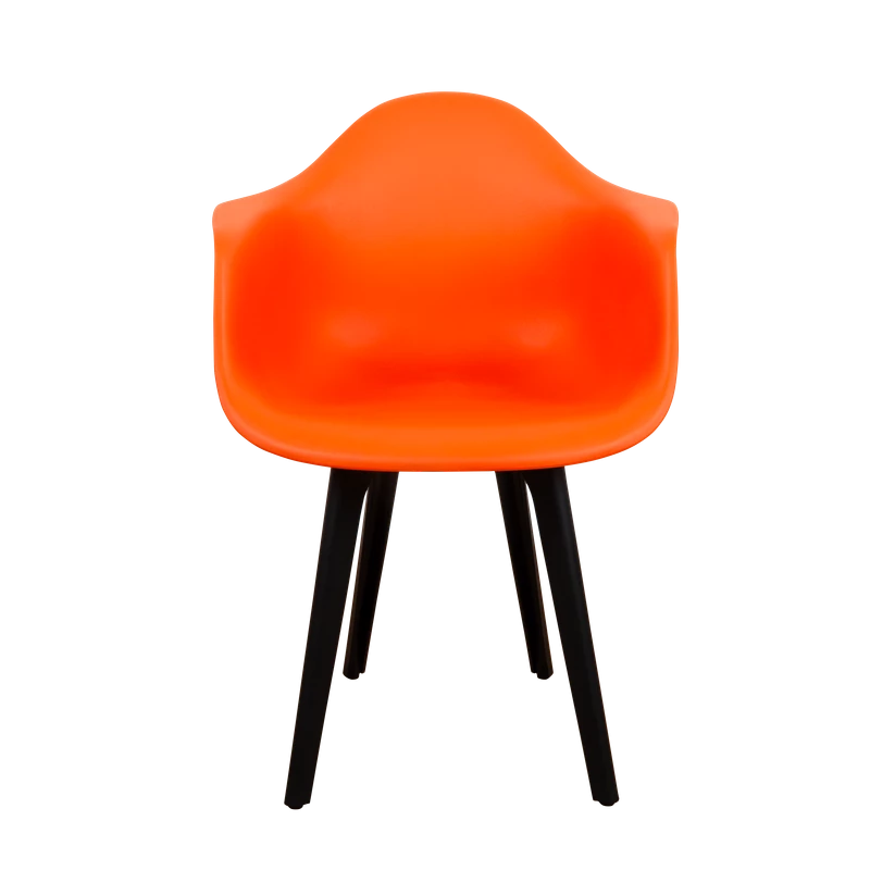 DERSTUHL Комплект стульев пластиковых 4 шт Plast Eames (изображение №3)