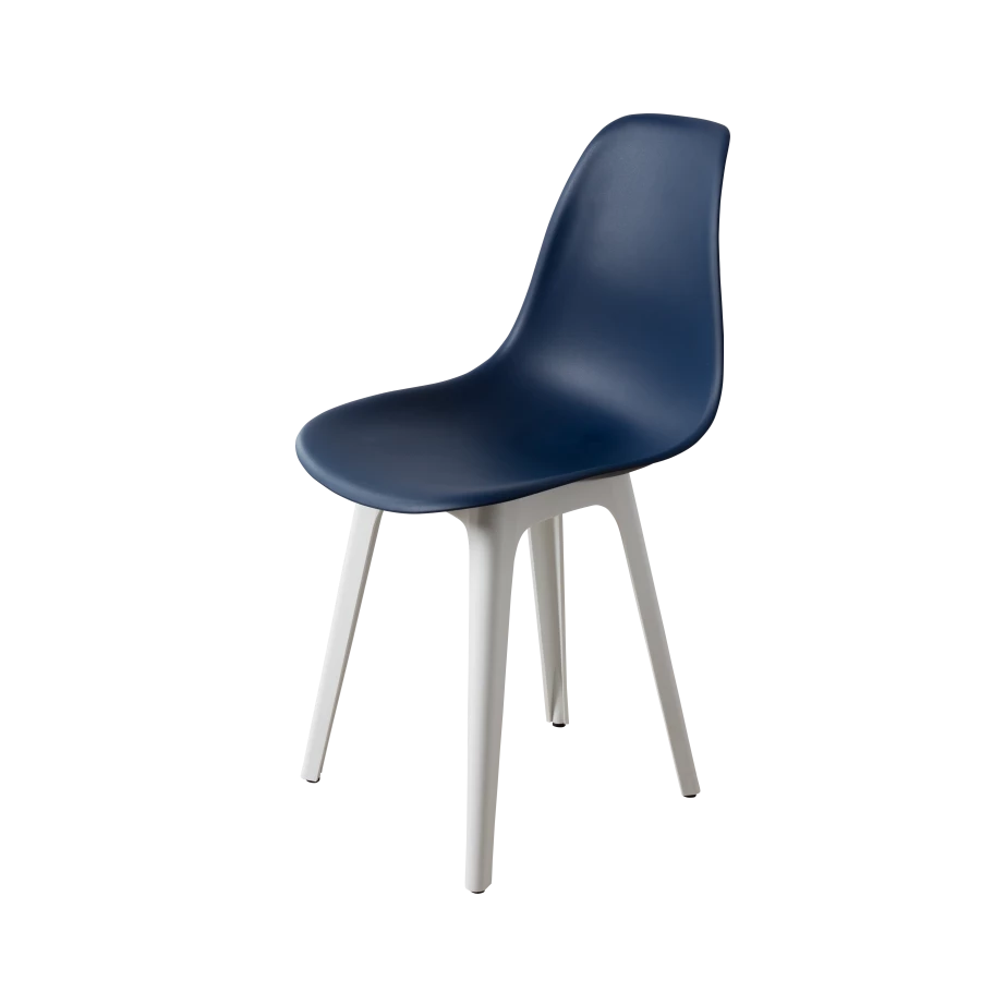 DERSTUHL Комплект стульев пластиковых 2 шт Plast White Eames (изображение №1)