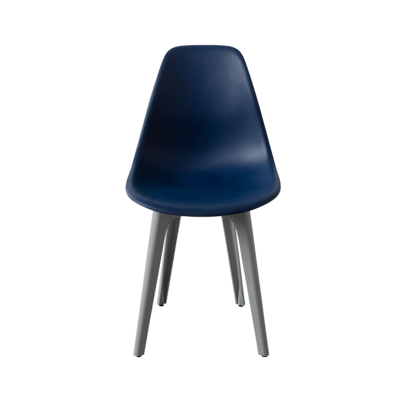 DERSTUHL Комплект стульев пластиковых 4 шт Plast Grey Eames (изображение №3)