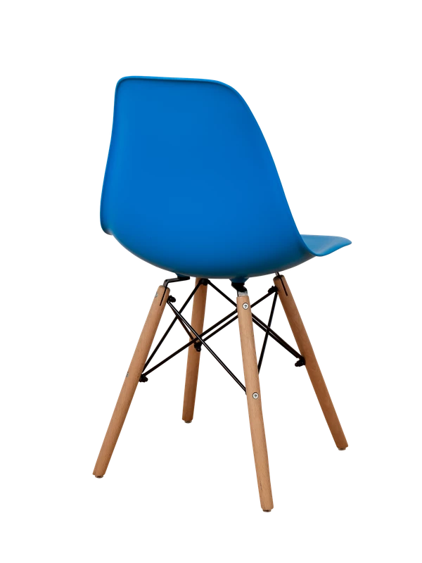 DERSTUHL Комплект стульев пластиковых 4 шт Wood Eames (изображение №5)