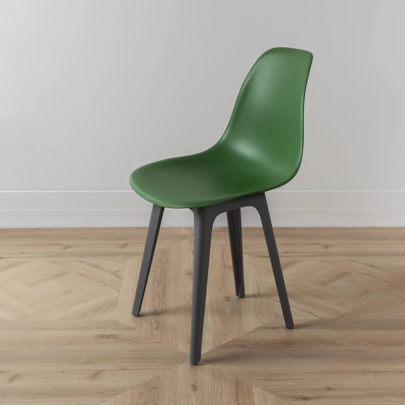DERSTUHL Комплект стульев пластиковых 4 шт Plast Dark Grey Eames (изображение №6)