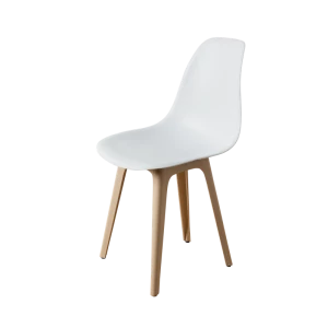 DERSTUHL Стул пластиковый Plast Beige Eames
