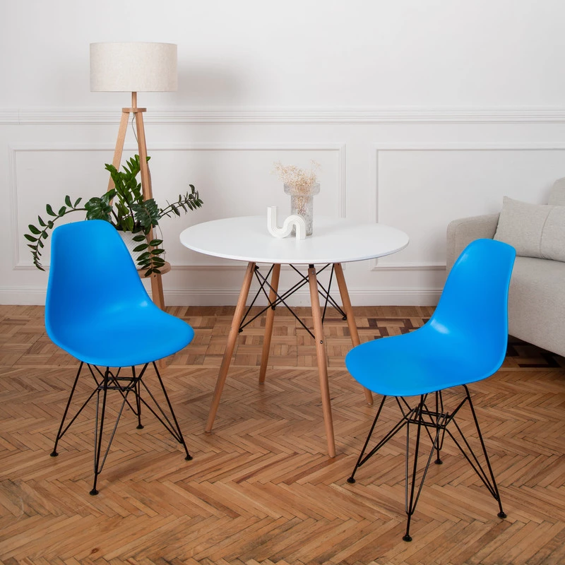 DERSTUHL Комплект стульев пластиковых 2 шт Black Eames (изображение №2)