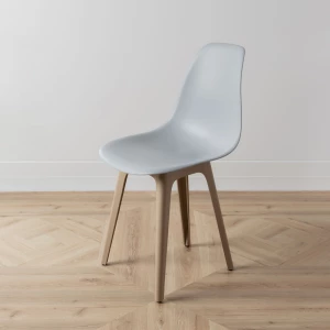 Второе фото. DERSTUHL Стул пластиковый Plast Dark Beige Eames