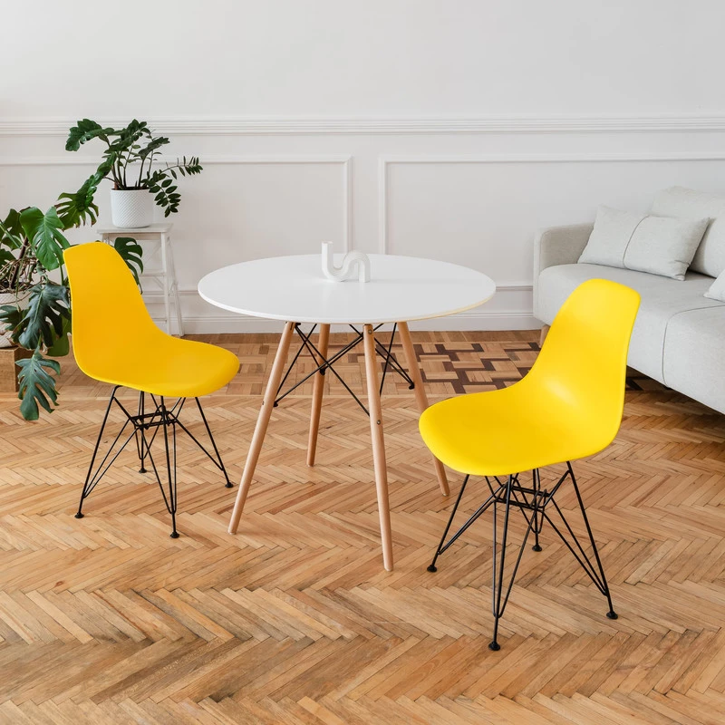 DERSTUHL Комплект стульев пластиковых 2 шт Black Eames (изображение №2)