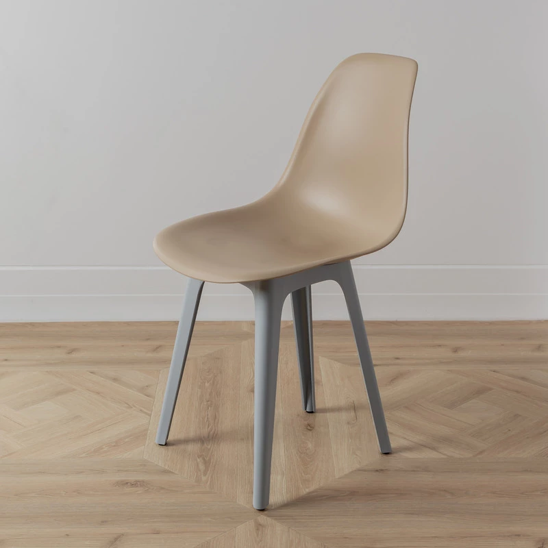 DERSTUHL Комплект стульев пластиковых 2 шт Plast Grey Eames (изображение №6)